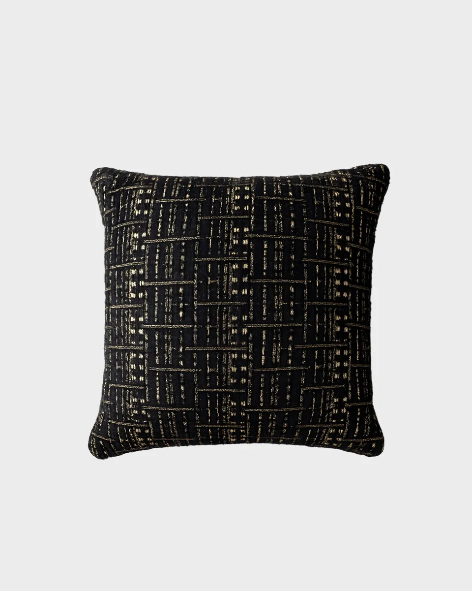 The Ethiquette Empyrée housse coussin tweed 40x40 cm