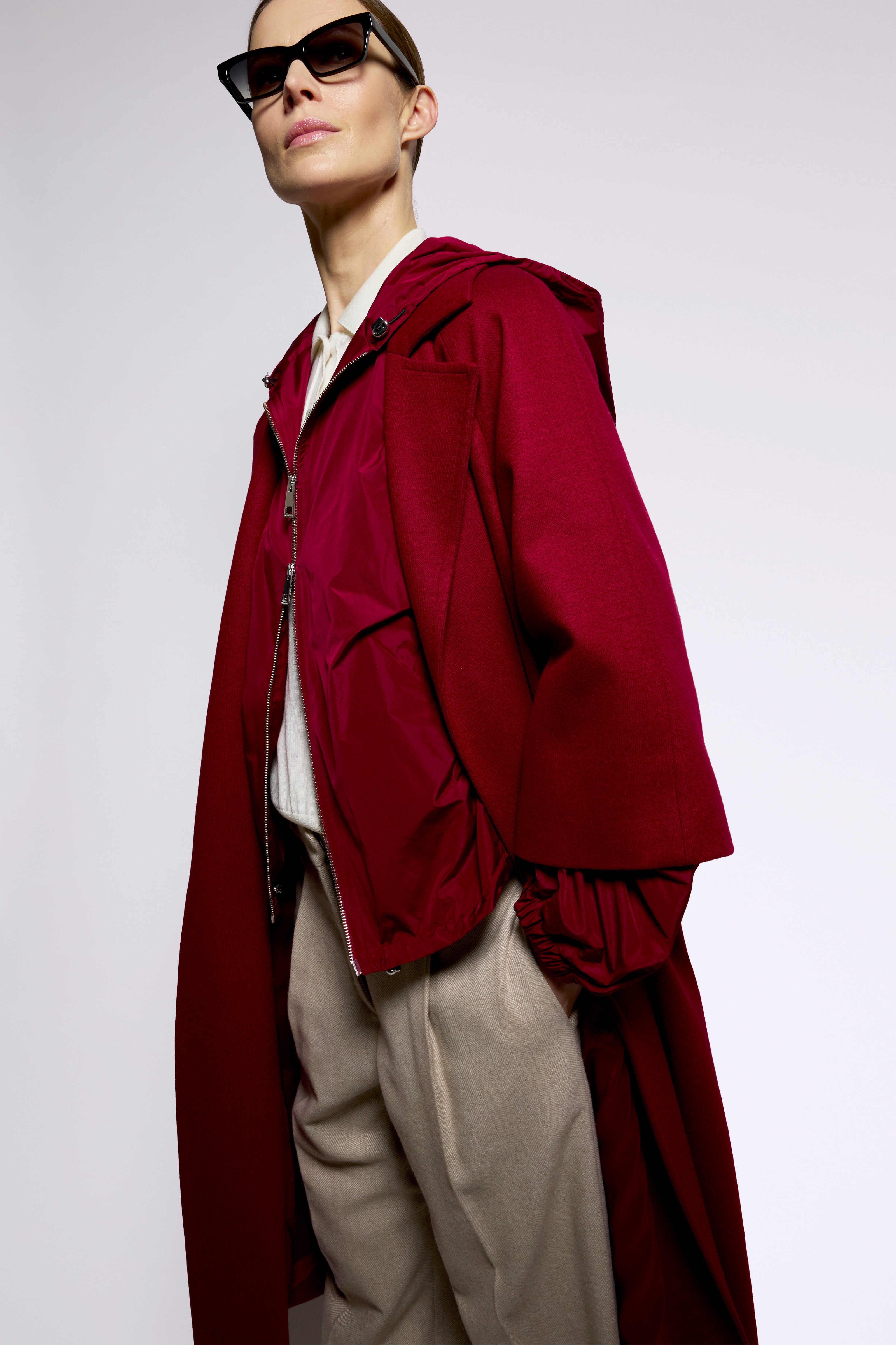 Liviana Conti Wayne manteau Paprika 42 cachemire