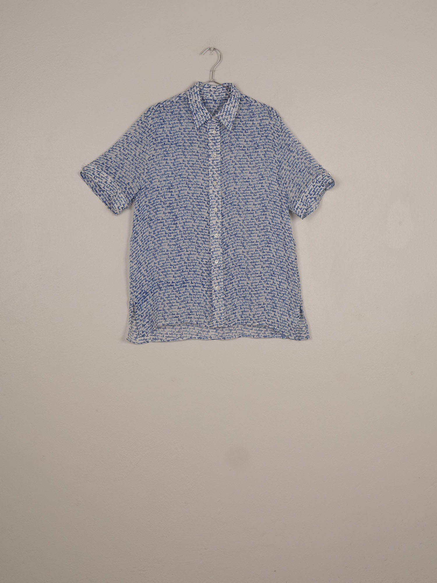 MII Mii en carte postale Chemise Karine soie Cyclades