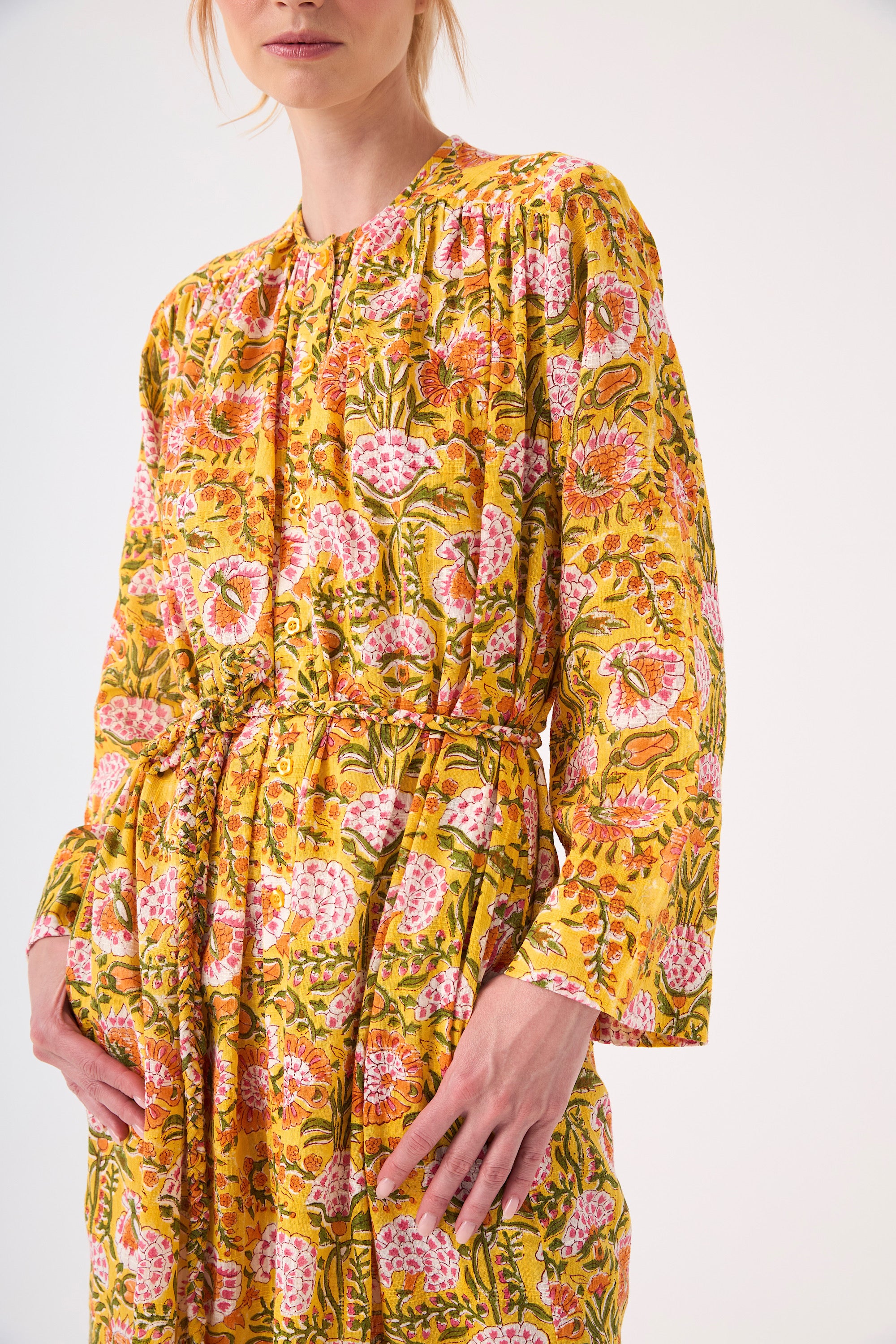Chicosoleil Nephela robe longue Gypsy batik coton