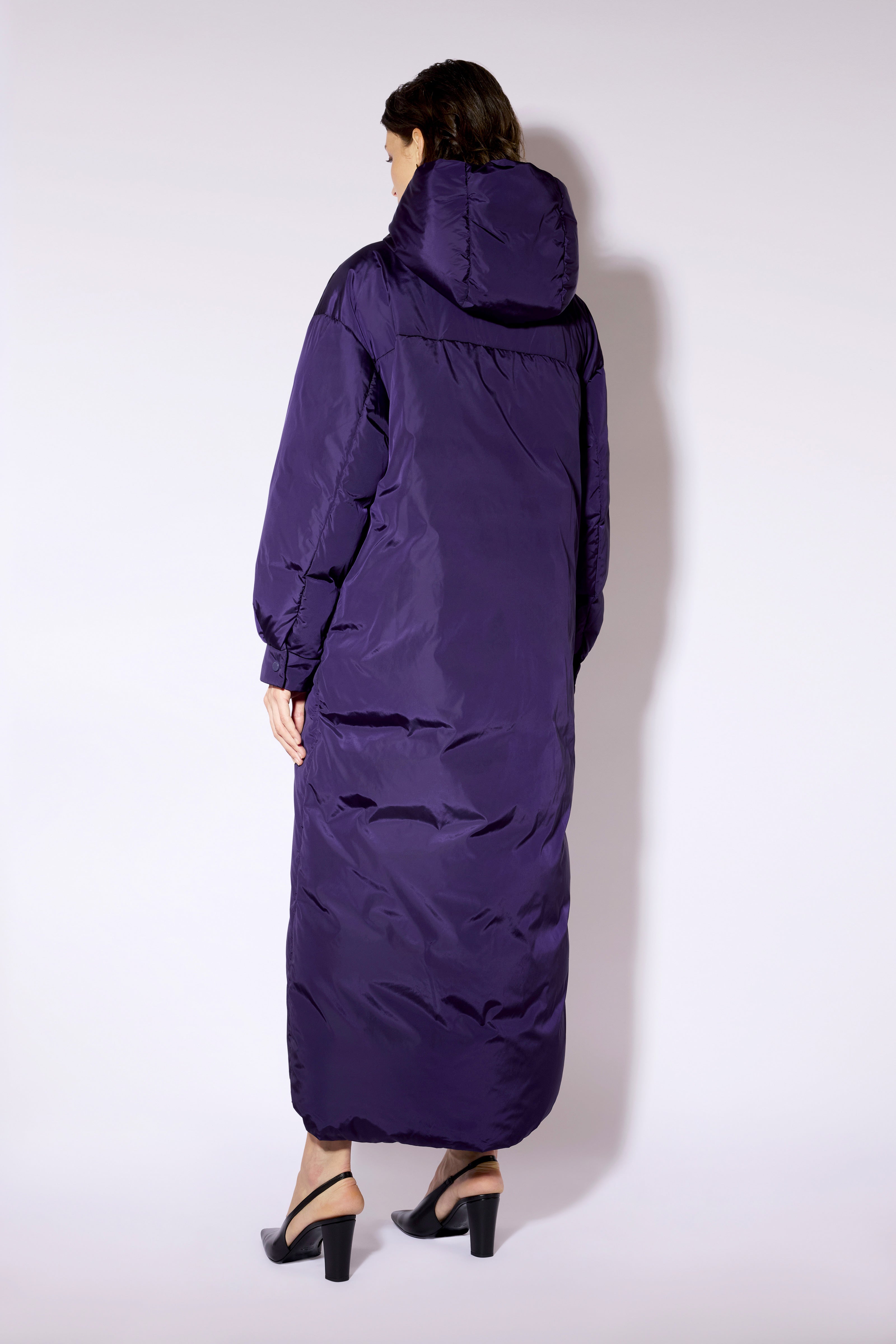 Liviana Conti Horace doudoune longue noire M nylon