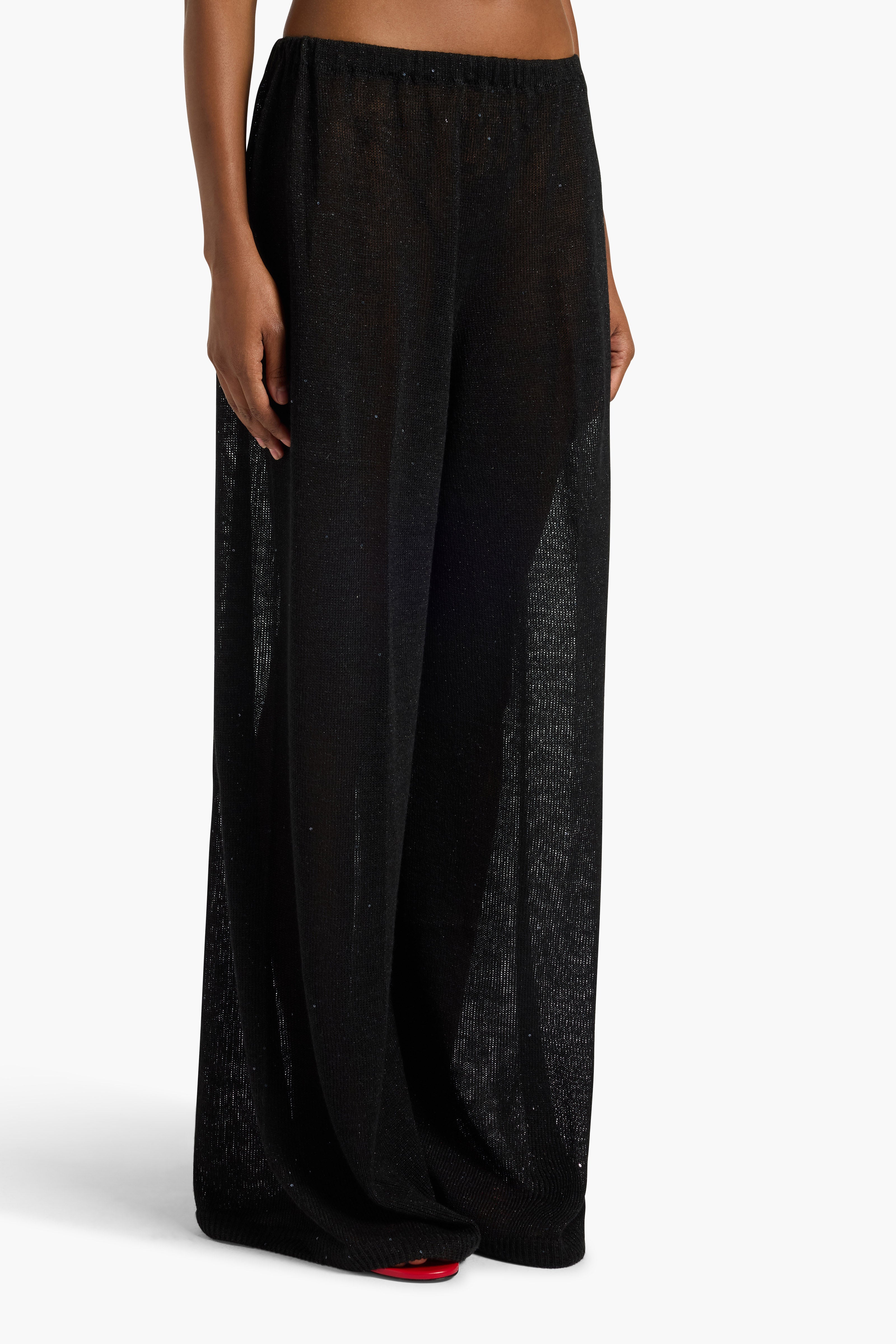 Liviana Conti Gary pantalon palazzo corno taille M