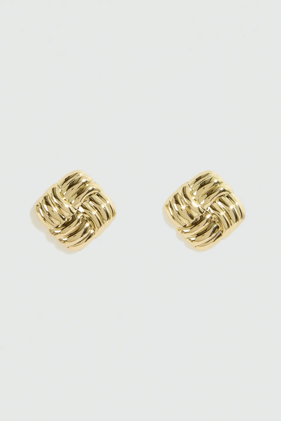 Liviana Conti Meris boucles d'oreilles doré entrelacé