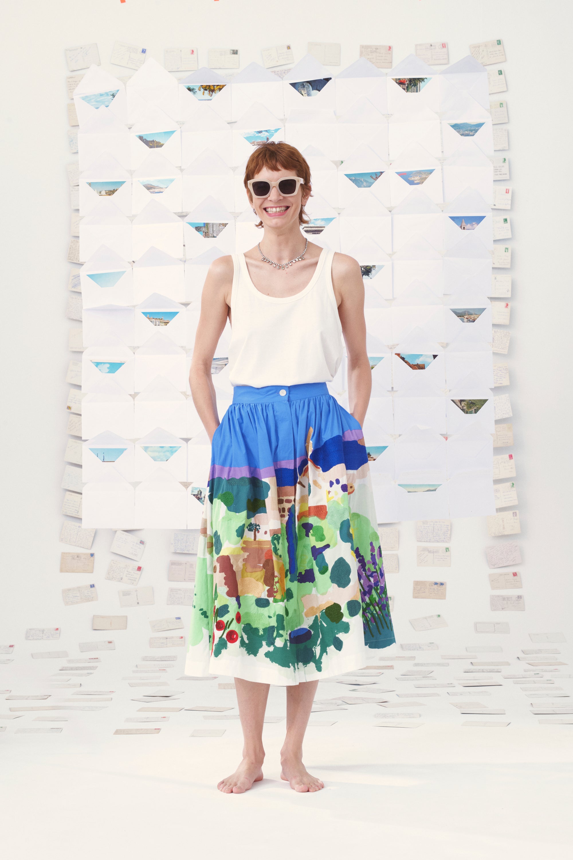 Mii Mona La Provence jupe coton multicolore XS-XXXL