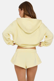 Oh Polly Shorts mini short molleton buttercream