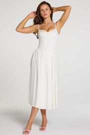Oh Polly Livia 16102 robe blanche modale