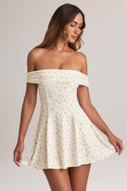 Oh Polly Jaida 14150 mini robe jersey floral modal