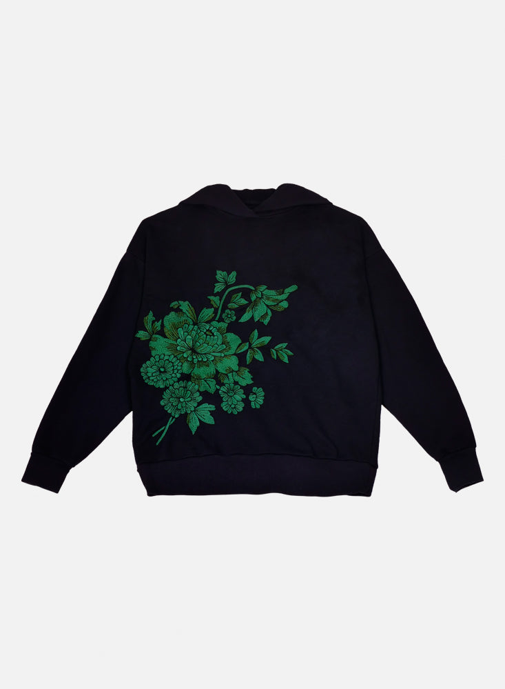 Mii à table Sweat Zao sweat La Vaisselle broderie main