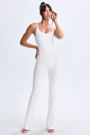 Oh Polly Jumpsuits 9921 combinaison blanche dos nu modal