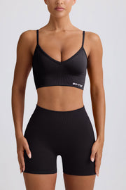 Oh Polly Define Luxe BT2200 mini short noir sans couture
