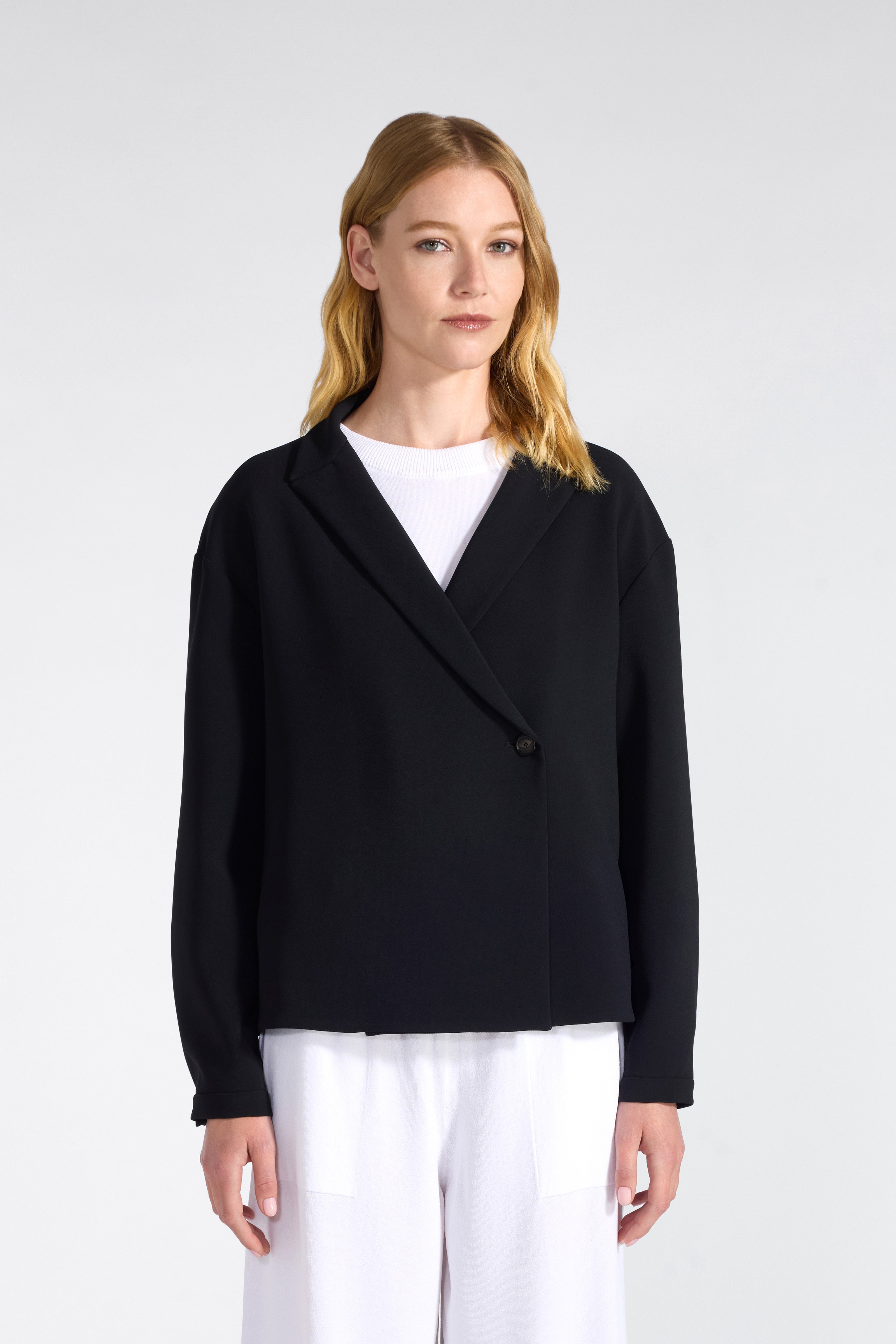 Liviana Conti Vincent blazer noir monopetto cadi