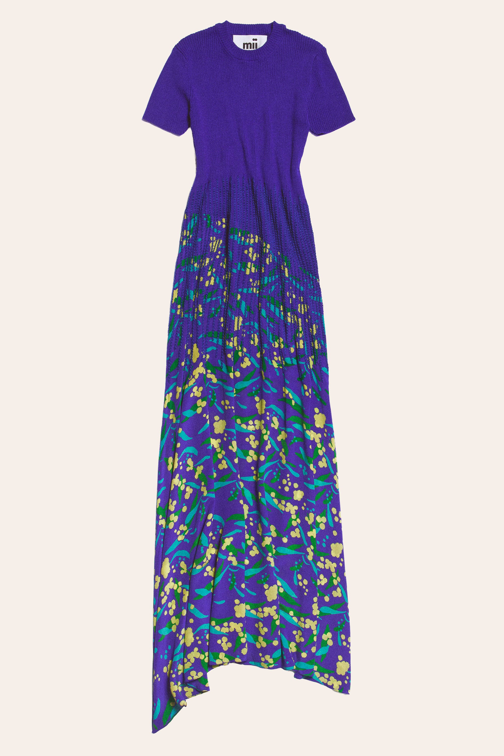 MII Carte Postale Mixie robe Provence bleu nuit XS-L