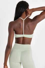 Bo+Tee Soft Active brassière sport pistache maintien léger