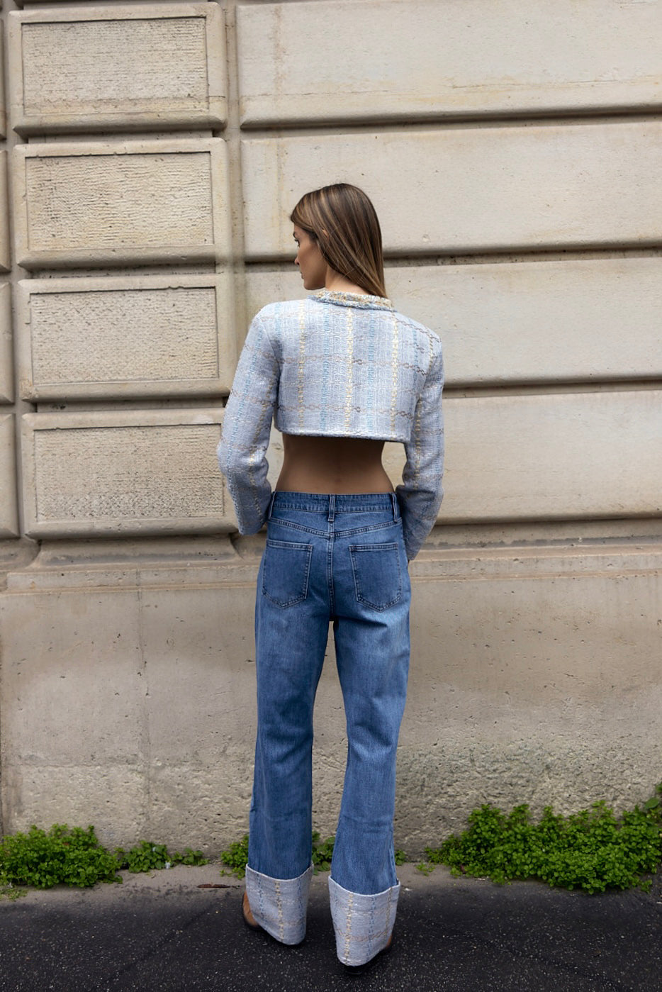 The Ethiquette Narcisse jean denim Atlantis taille M