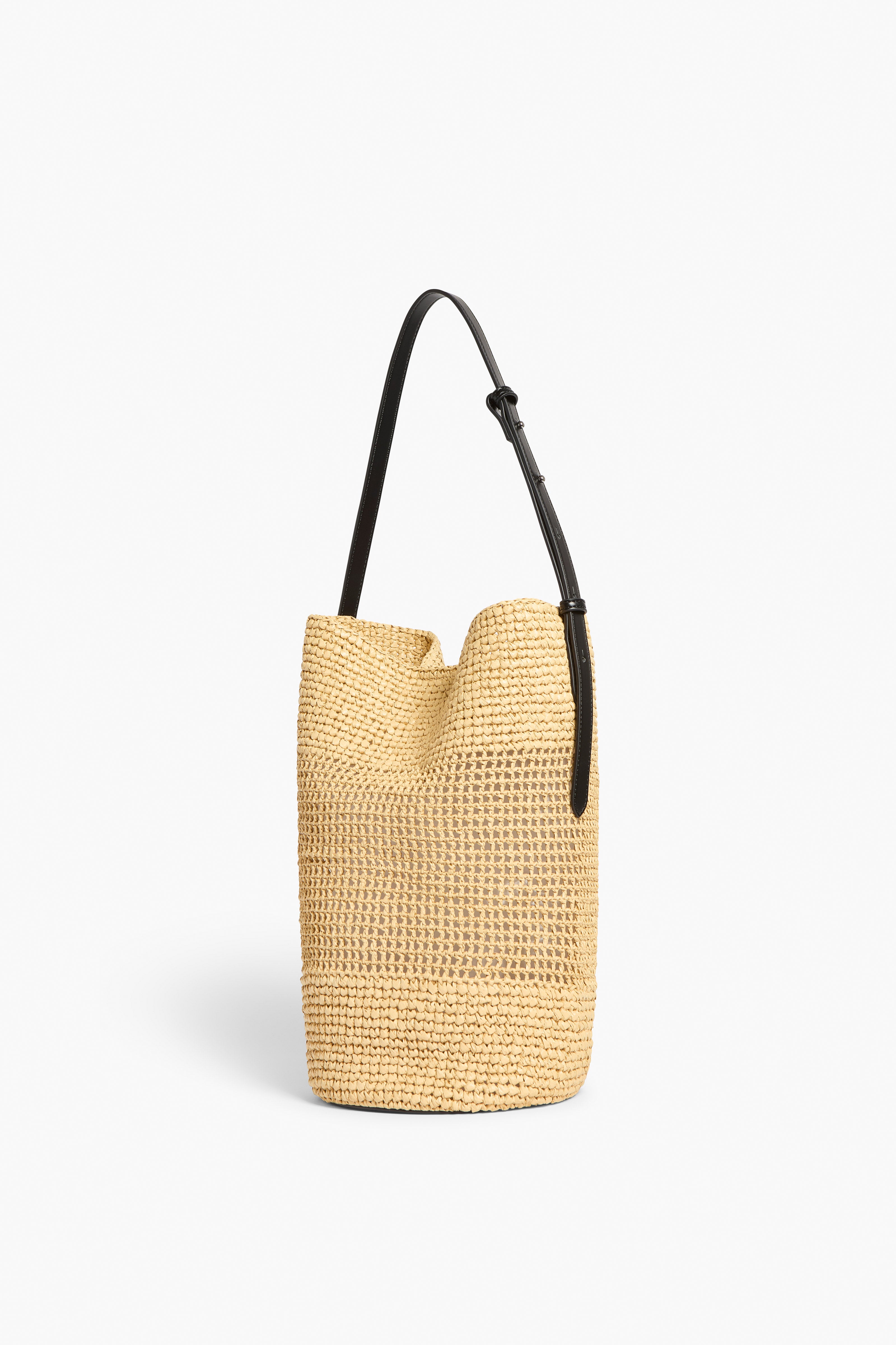 Liviana Conti Maude sac épaule naturelle crochet rafia