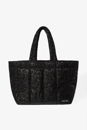 Oh Polly Bo+Tee BT2483B tote bag noir matelassé imperméable
