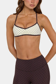 Bo+Tee Soft Active brassière sport cookie butter maintien