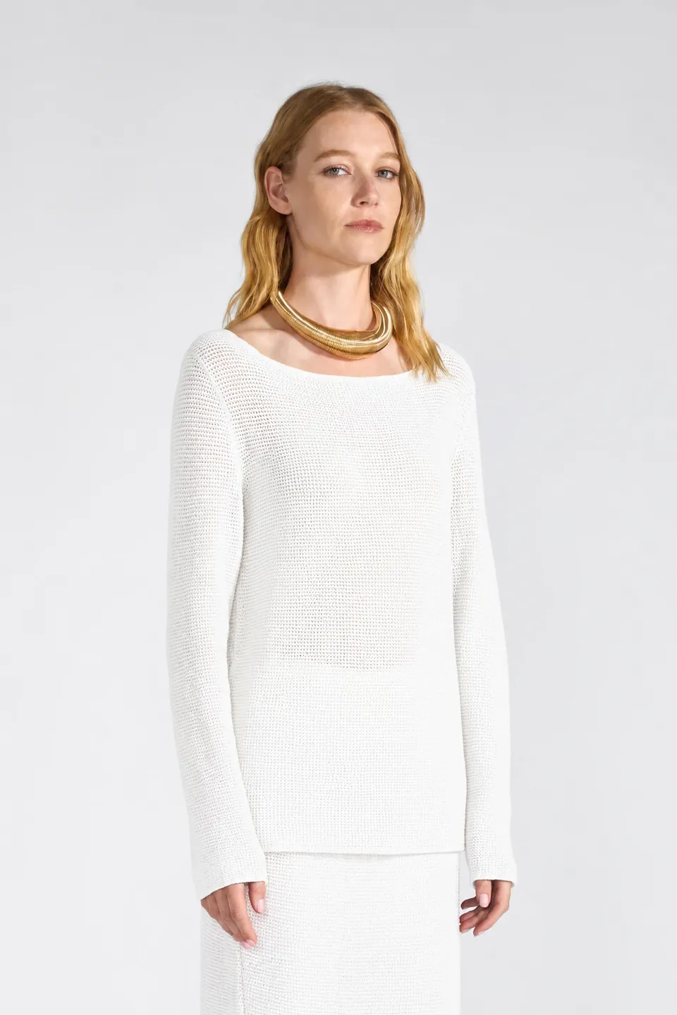 Liviana Conti Giuditta pull résille viscose noir S