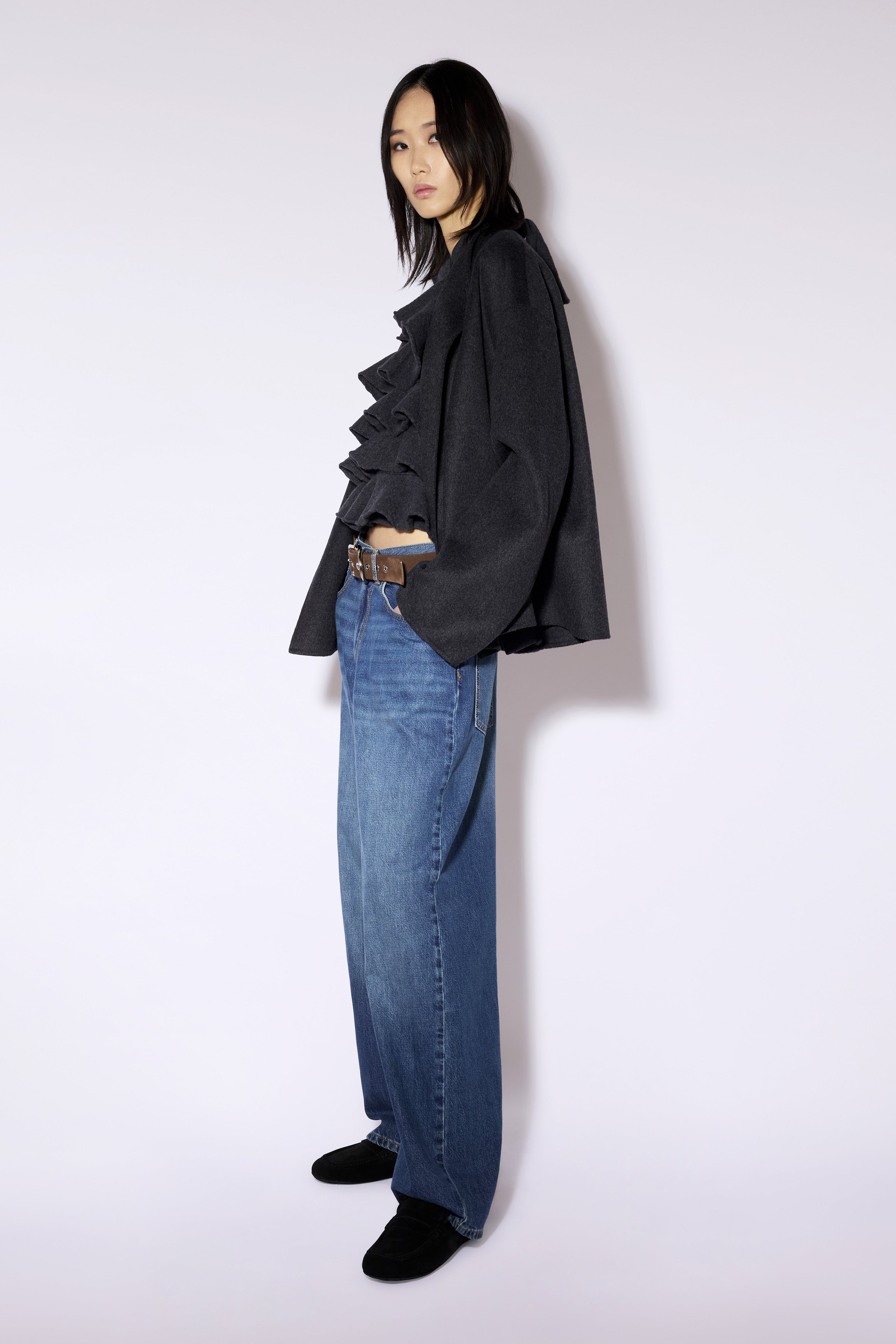 Liviana Conti Sheldon jean wide leg denim clair taille 28