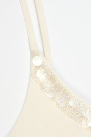 Oh Polly Swim Tiare bas de bikini pearl string à nouer