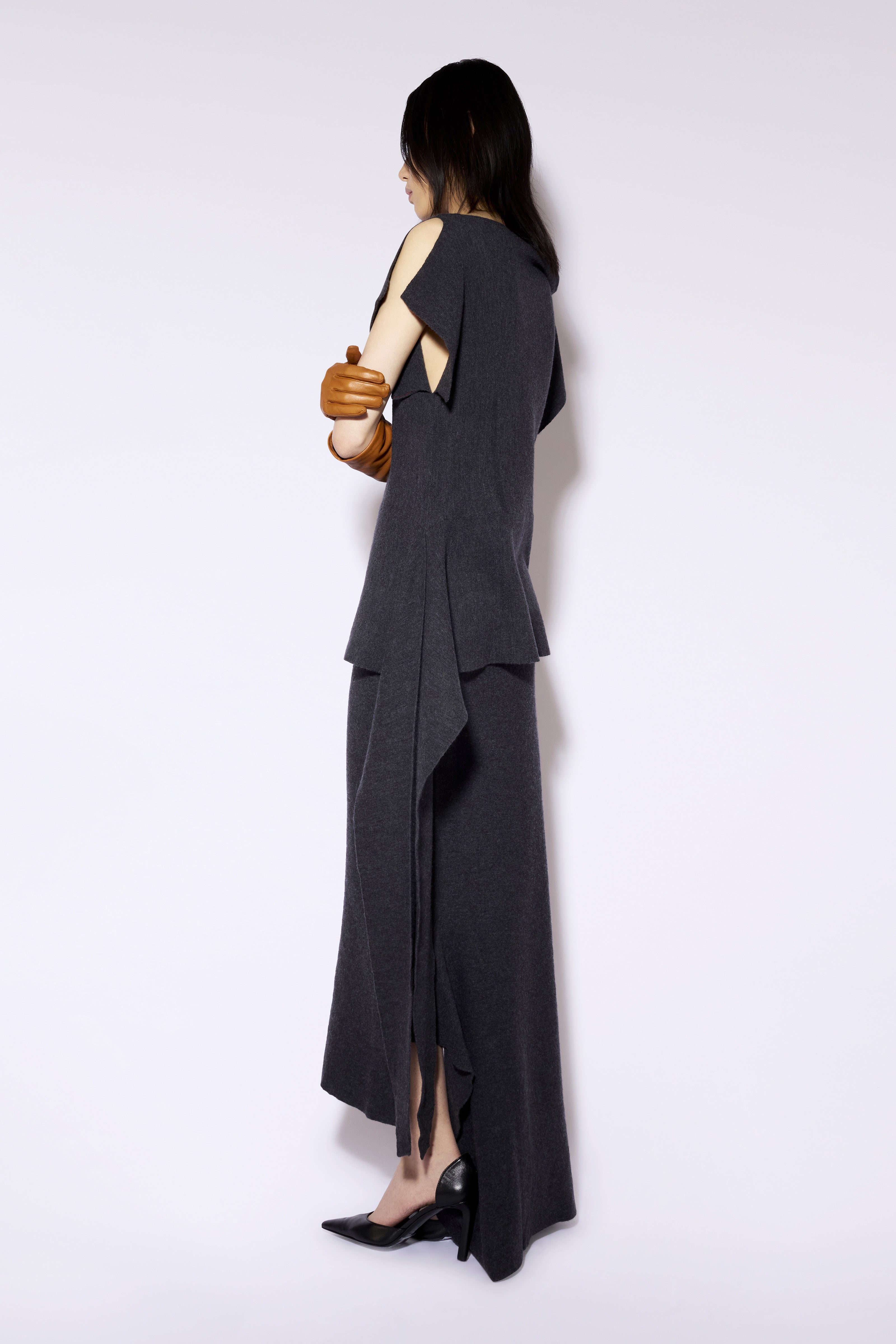 Liviana Conti Desma pull laine vierge anthracite M