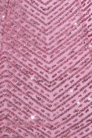 Oh Polly Embellished Arlona robe mini rose perles
