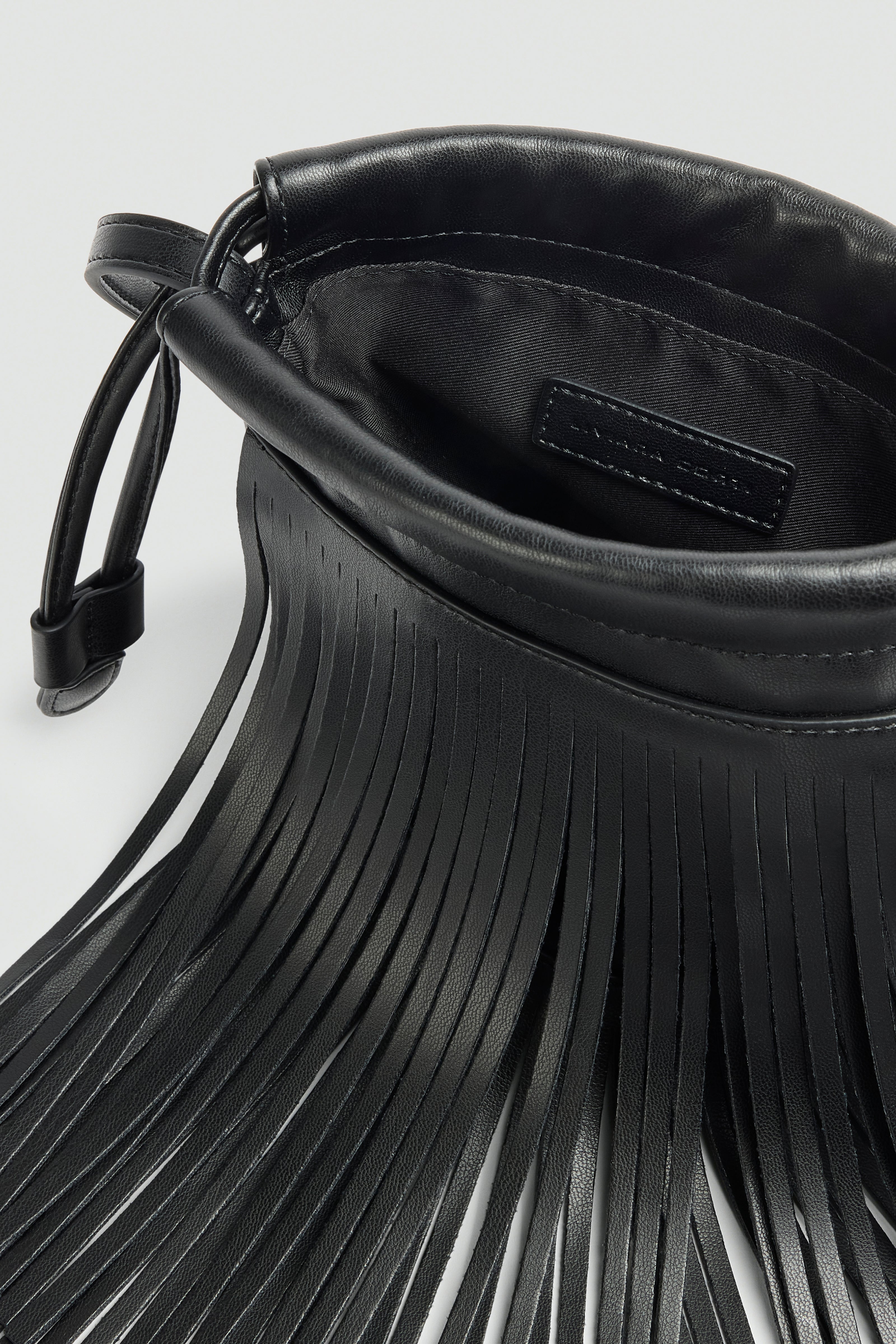 Liviana Conti Secchiello Ebony sac seau noir mini