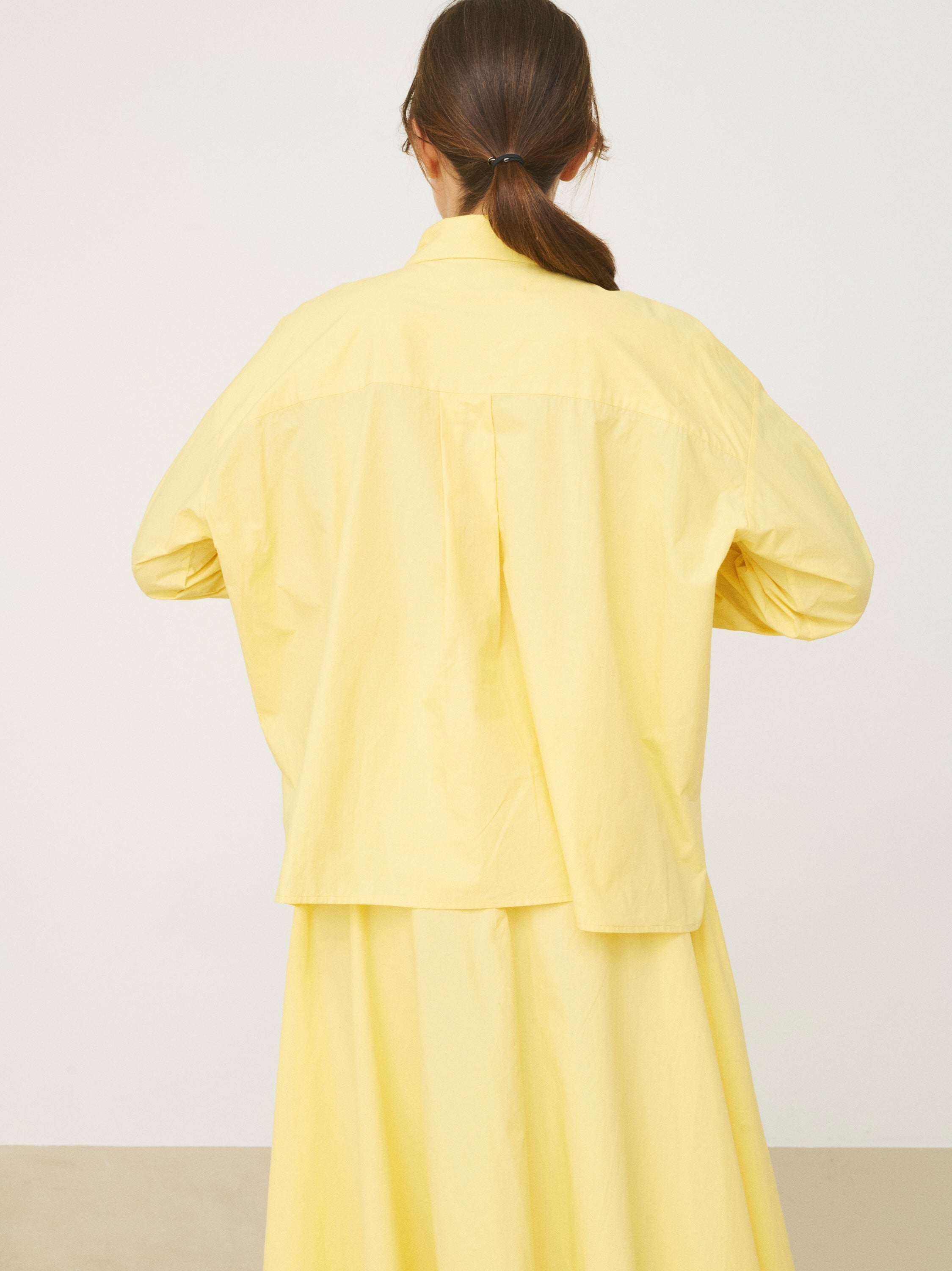 MII Les iconiques chemise Greta Tournesol brodée
