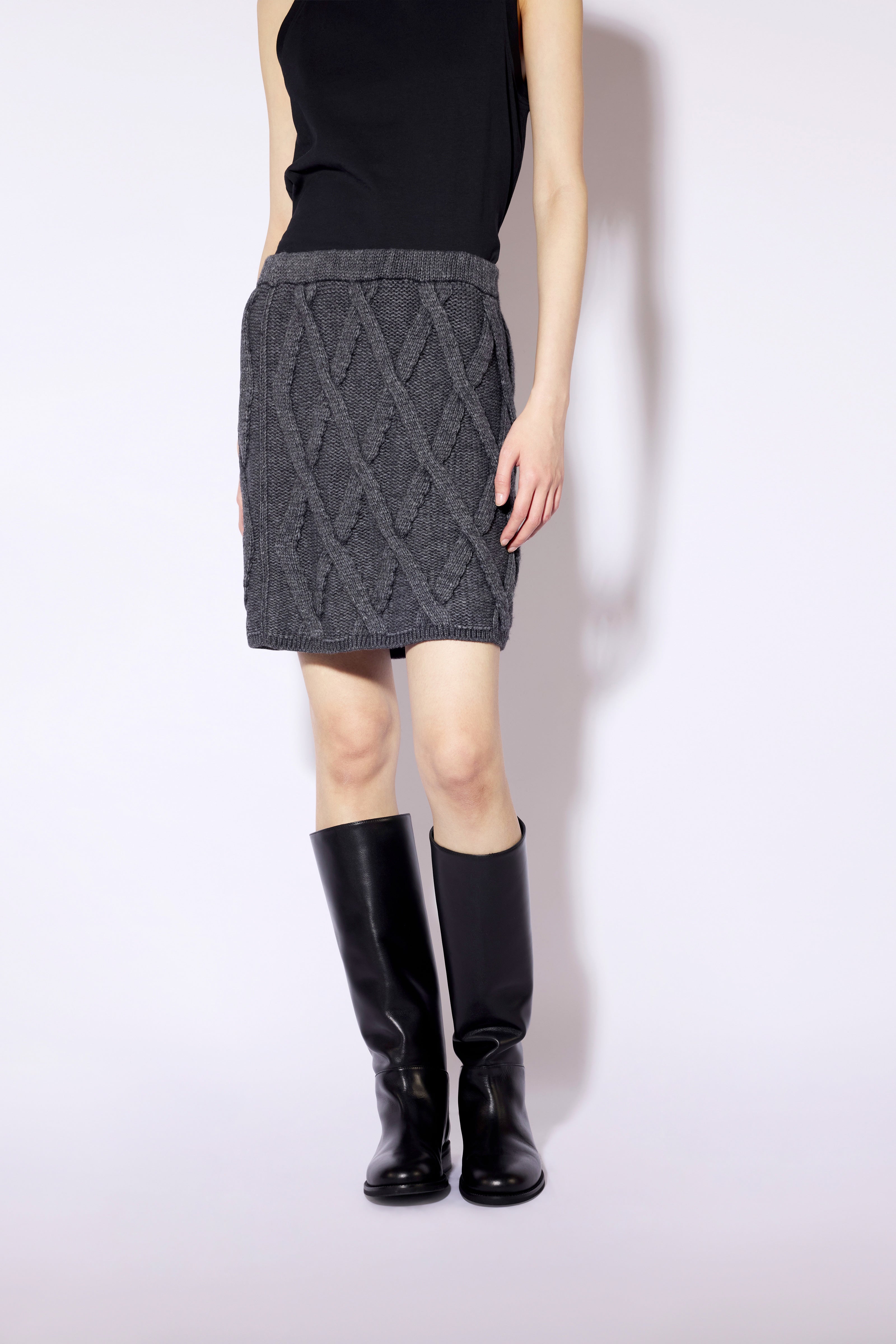 Liviana Conti Roy Jupe Femme Anthracite Taille XS-XL