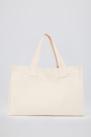 Bo+Tee sac tote toile oversize coquille