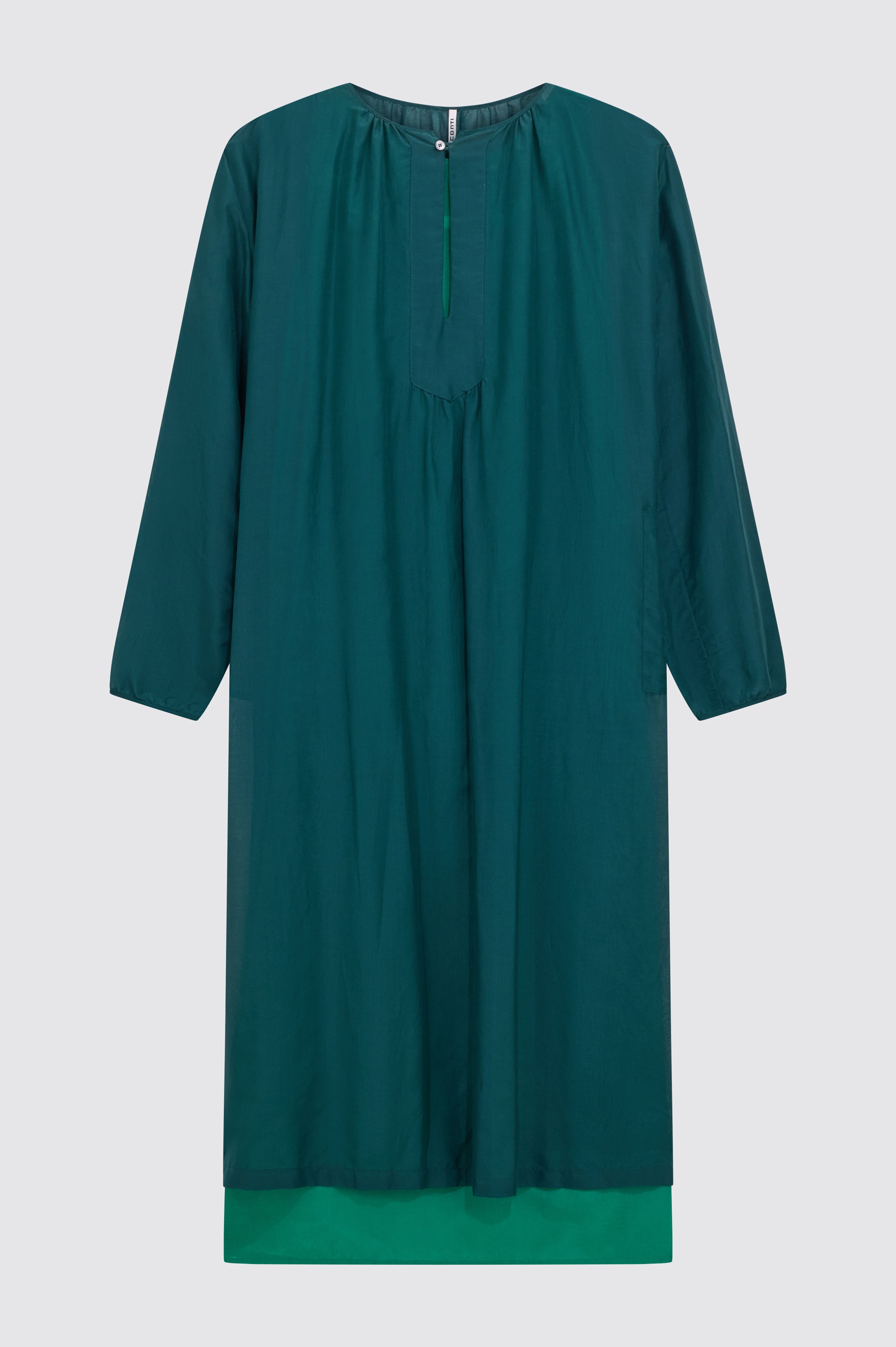 Liviana Conti Dalit robe midi kaftan coton soie