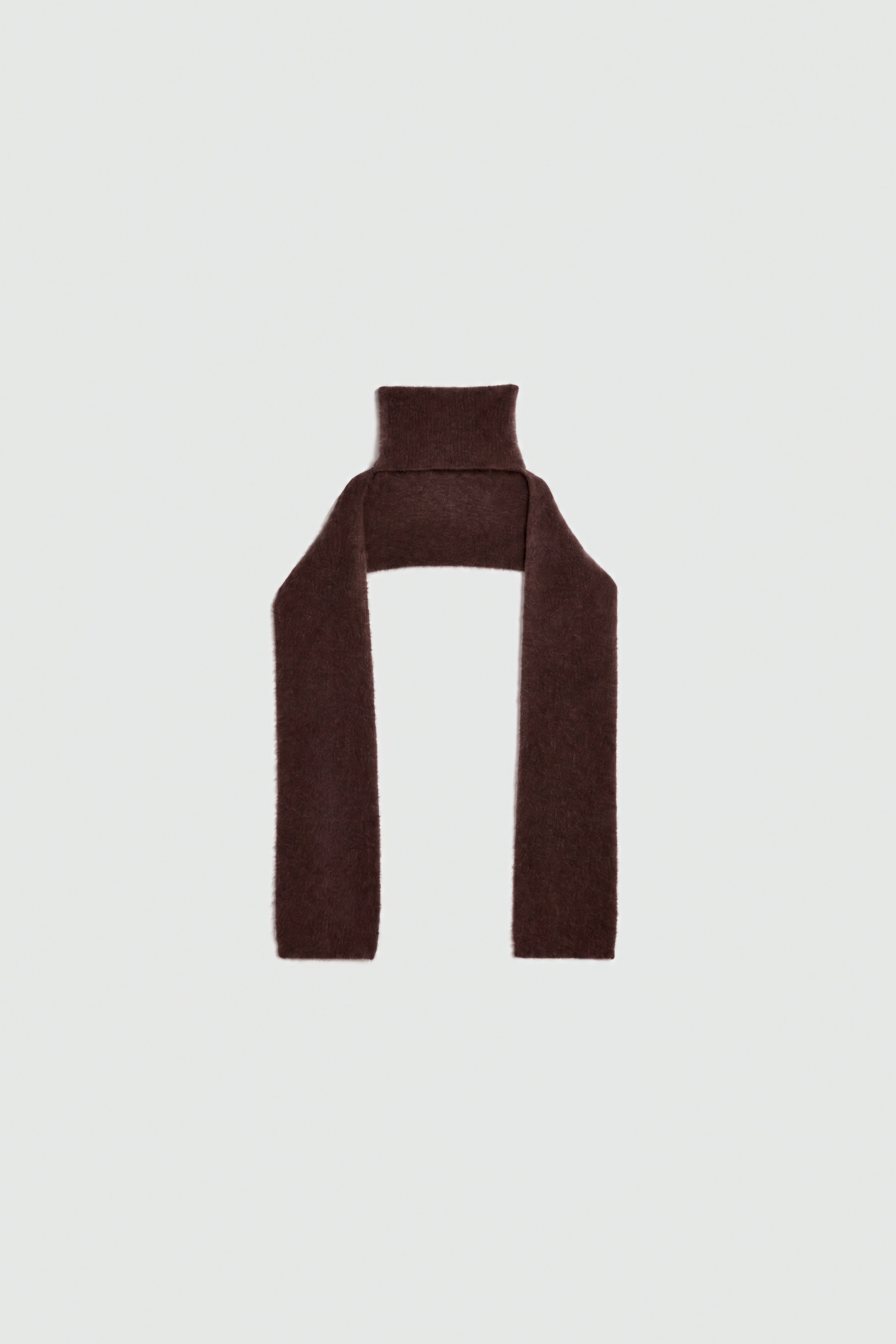 Liviana Conti Jane écharpe maxi alpaga-laine ketchup