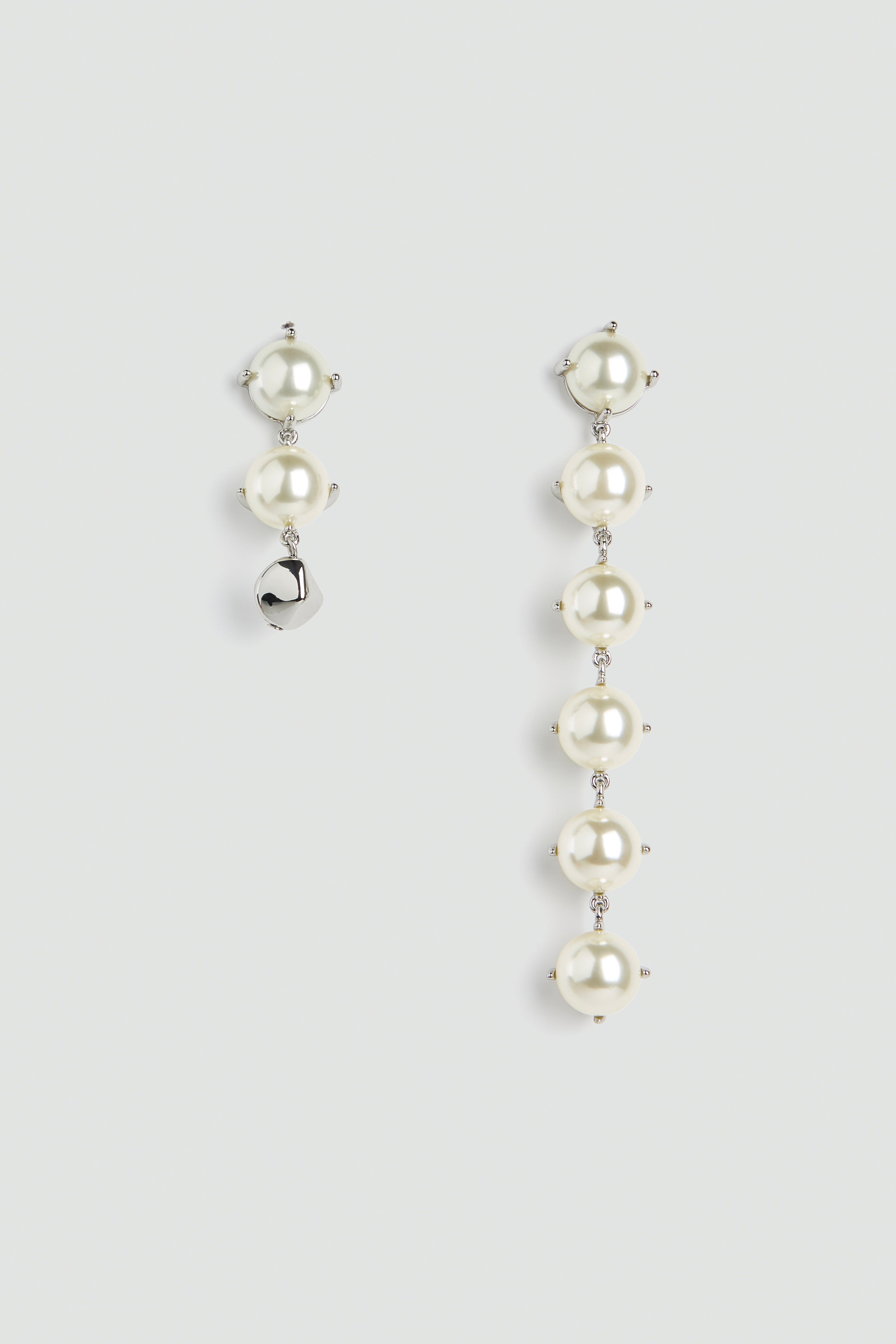Liviana Conti Talitha boucles pendantes ivoire argent