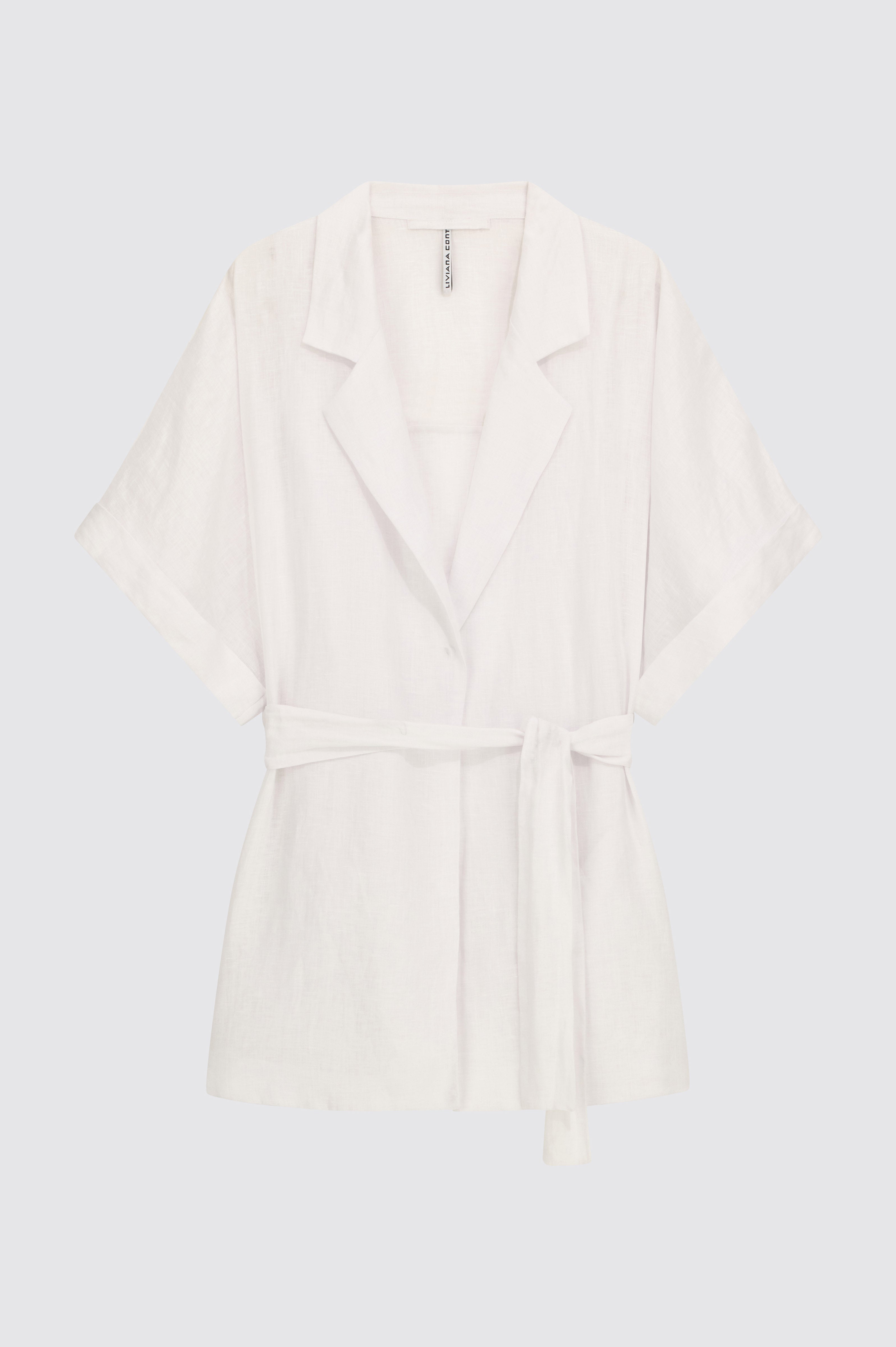Liviana Conti Darnell veste lin blanche 38-48