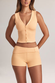 Oh Polly Nina 14640 short pêche taille mi-haute modal