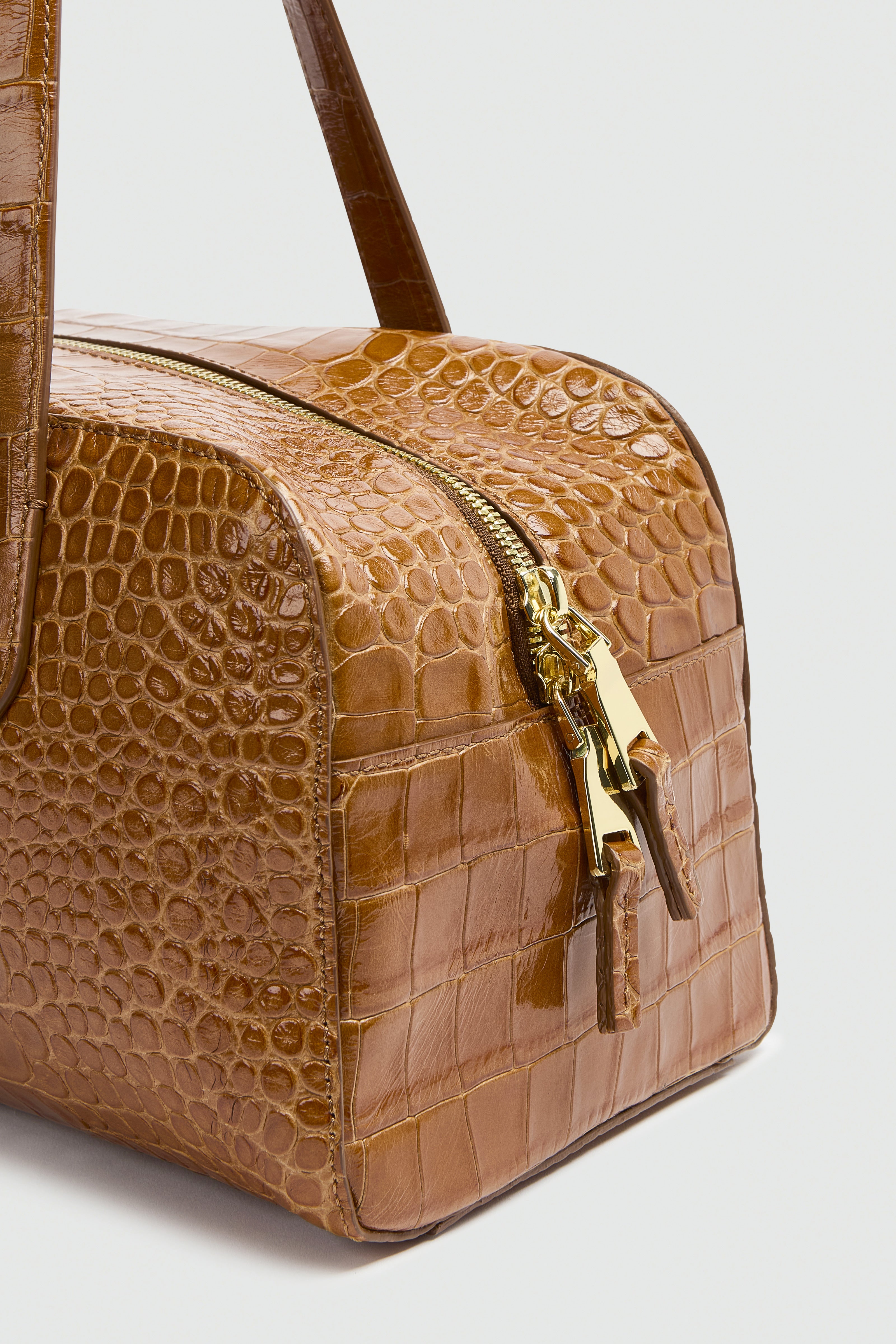 Liviana Conti Judith A6WA53 sac bowling cacao croco