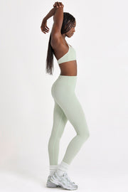 Bo+Tee Soft Active legging long vert pistache
