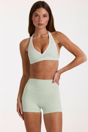 Oh Polly Bo+Tee Brassiere Sport Pistache Col Halter
