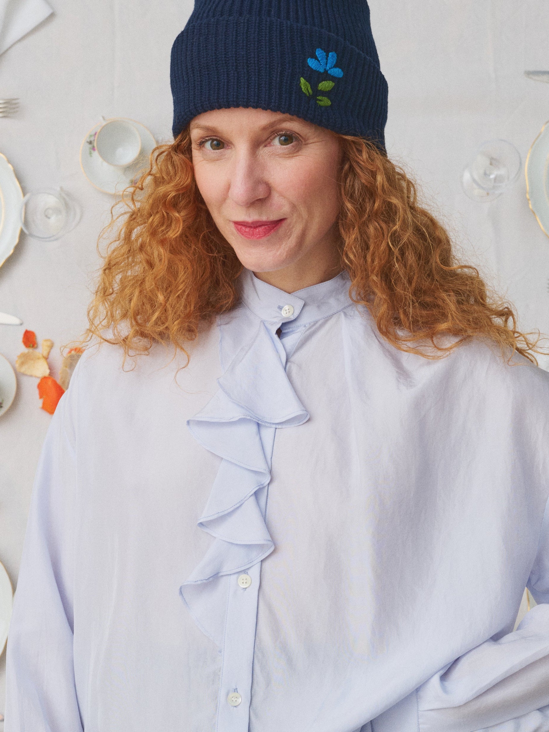 Mii Mii à table Bonnet Laine Cachemire chapeau TU