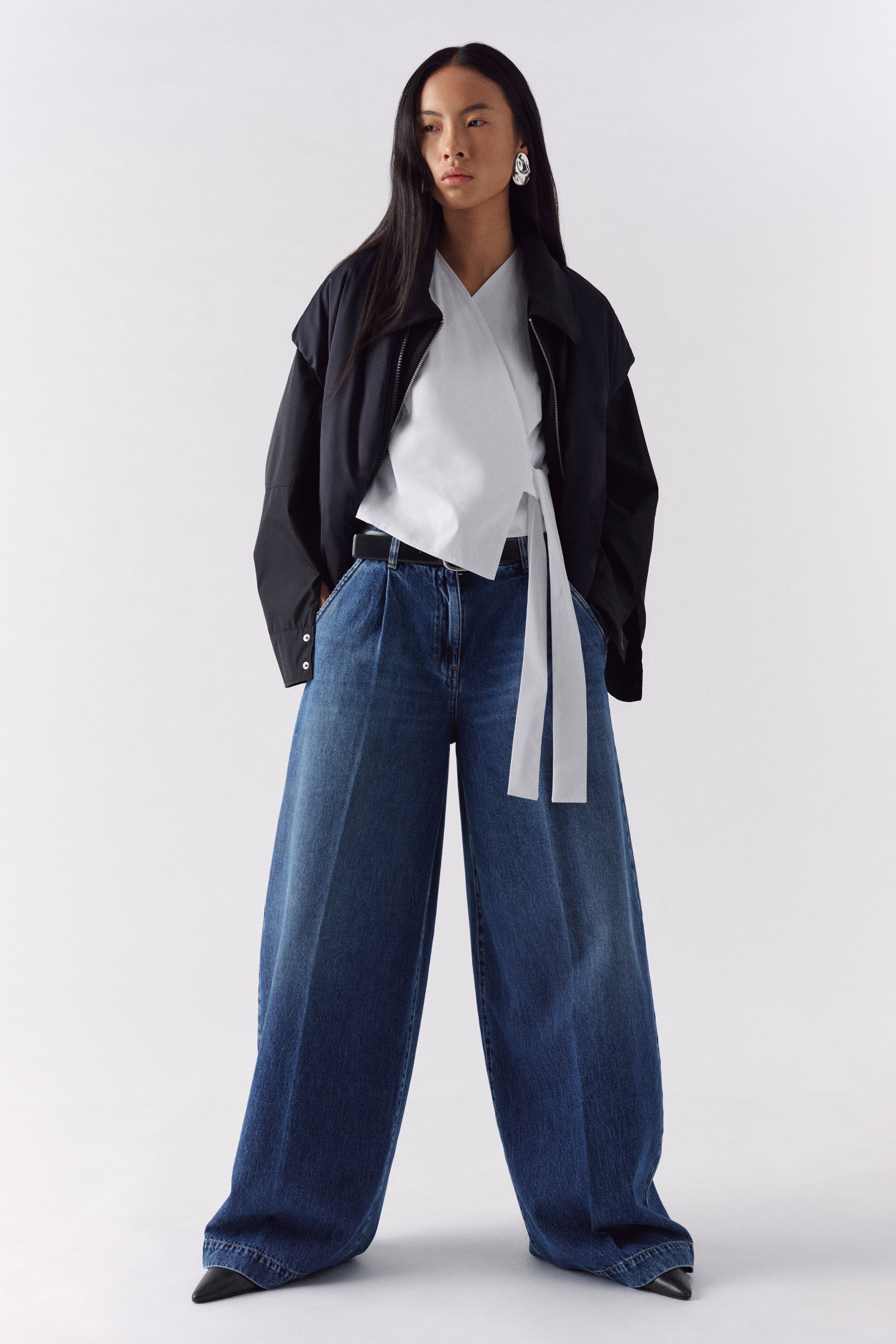 Liviana Conti Zachary jean large mid blu denim