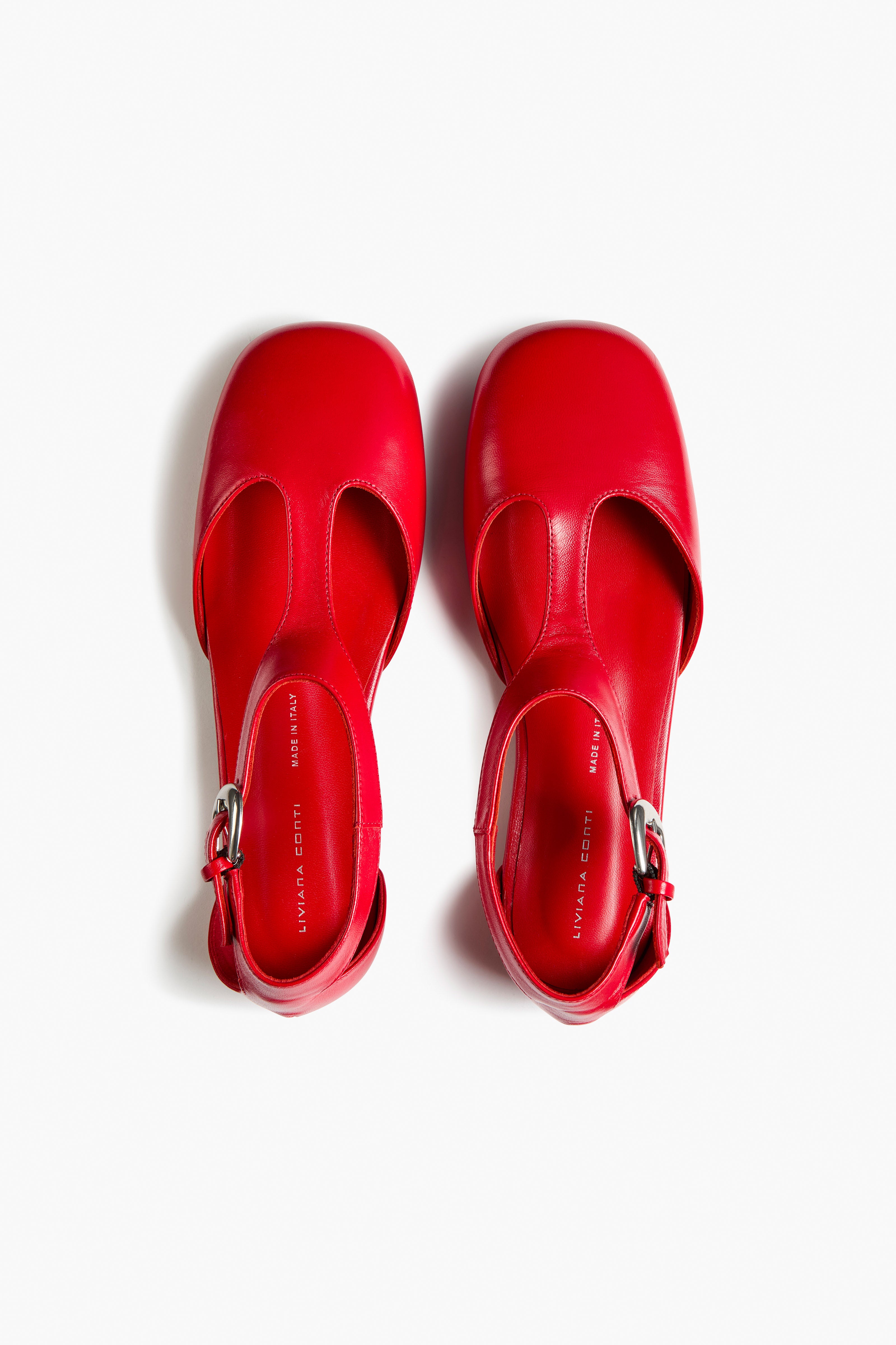 Liviana Conti Eva ballerine corallo cuir 38