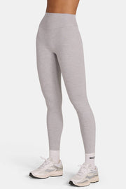Oh Polly Bo+Tee legging gris chiné taille haute