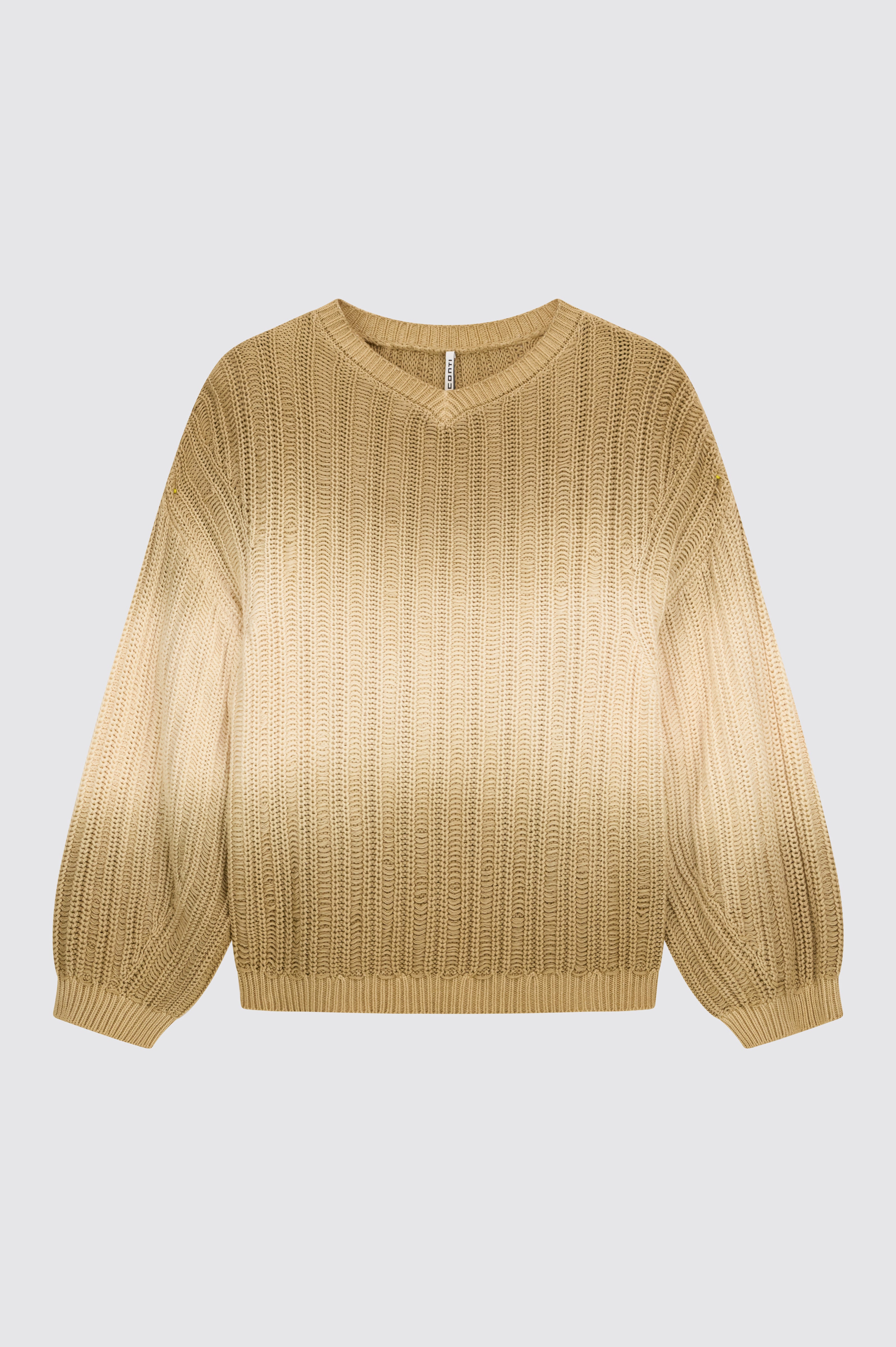 Liviana Conti Ulla pull coton tie-dye Cumino-Rugiada
