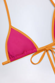 Oh Polly Swim Paita NS10609B haut bikini triangle fuchsia