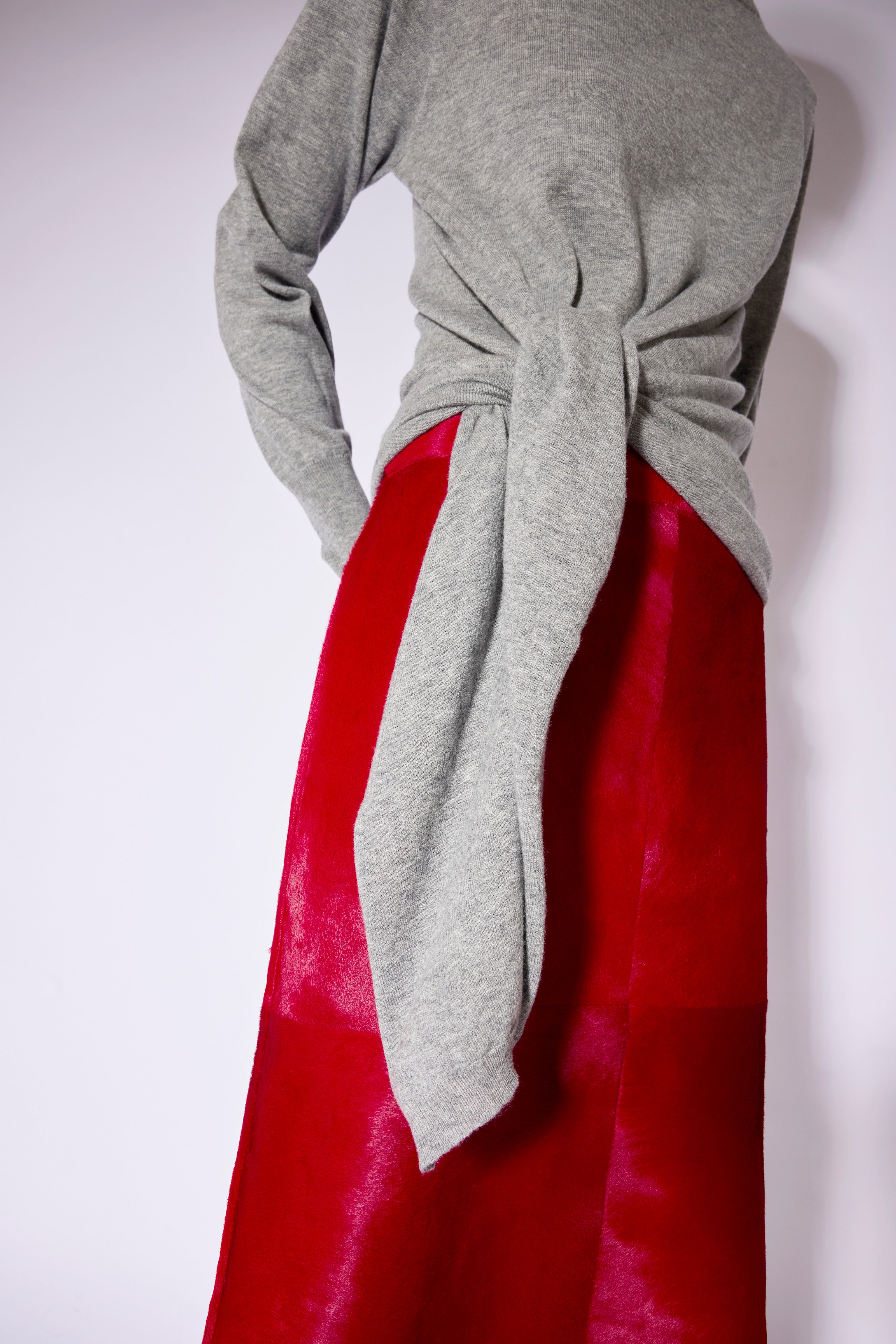 Liviana Conti Zafira pull crop laine gris M