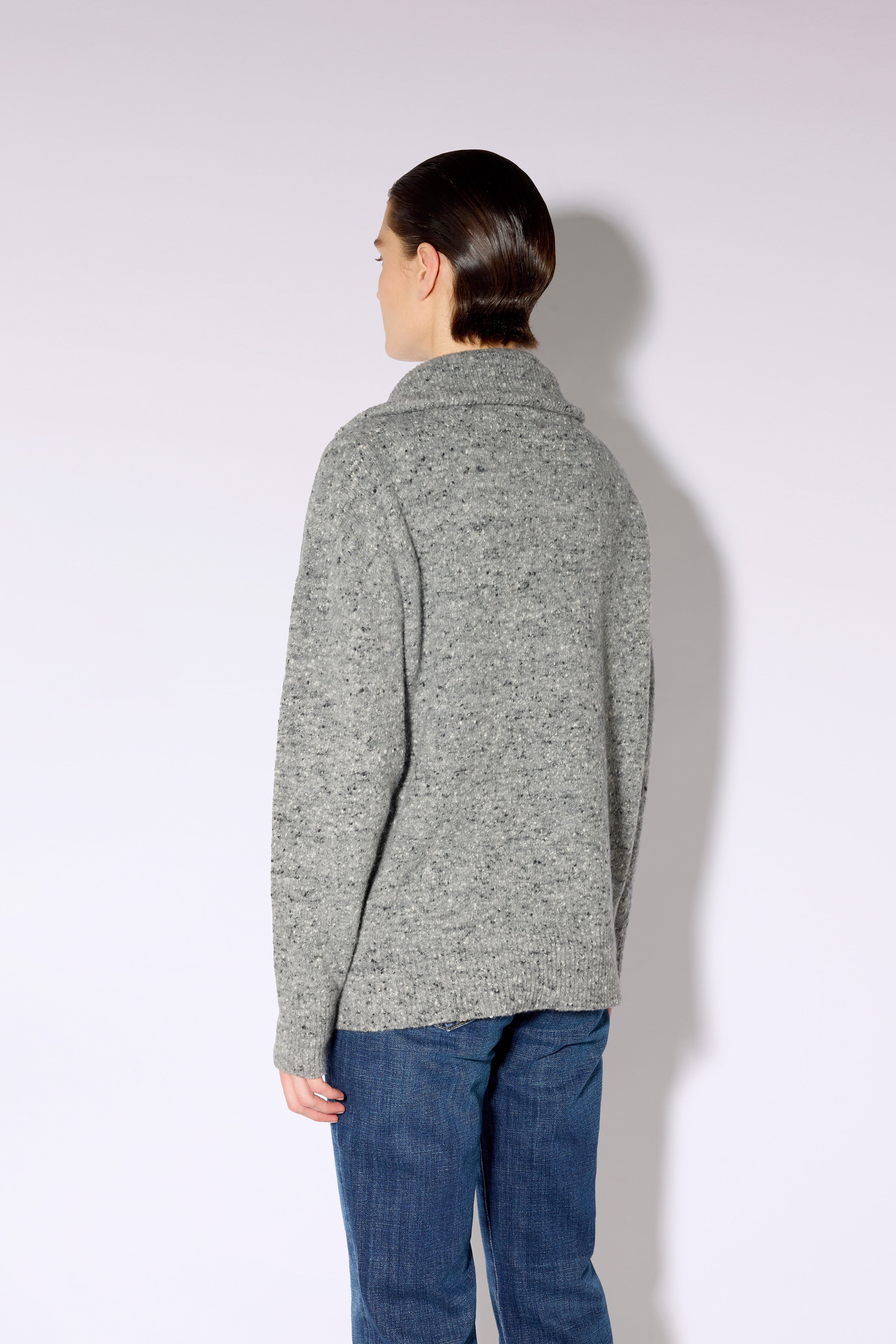 Liviana Conti Maglieria Emerin pull femme gris chiné