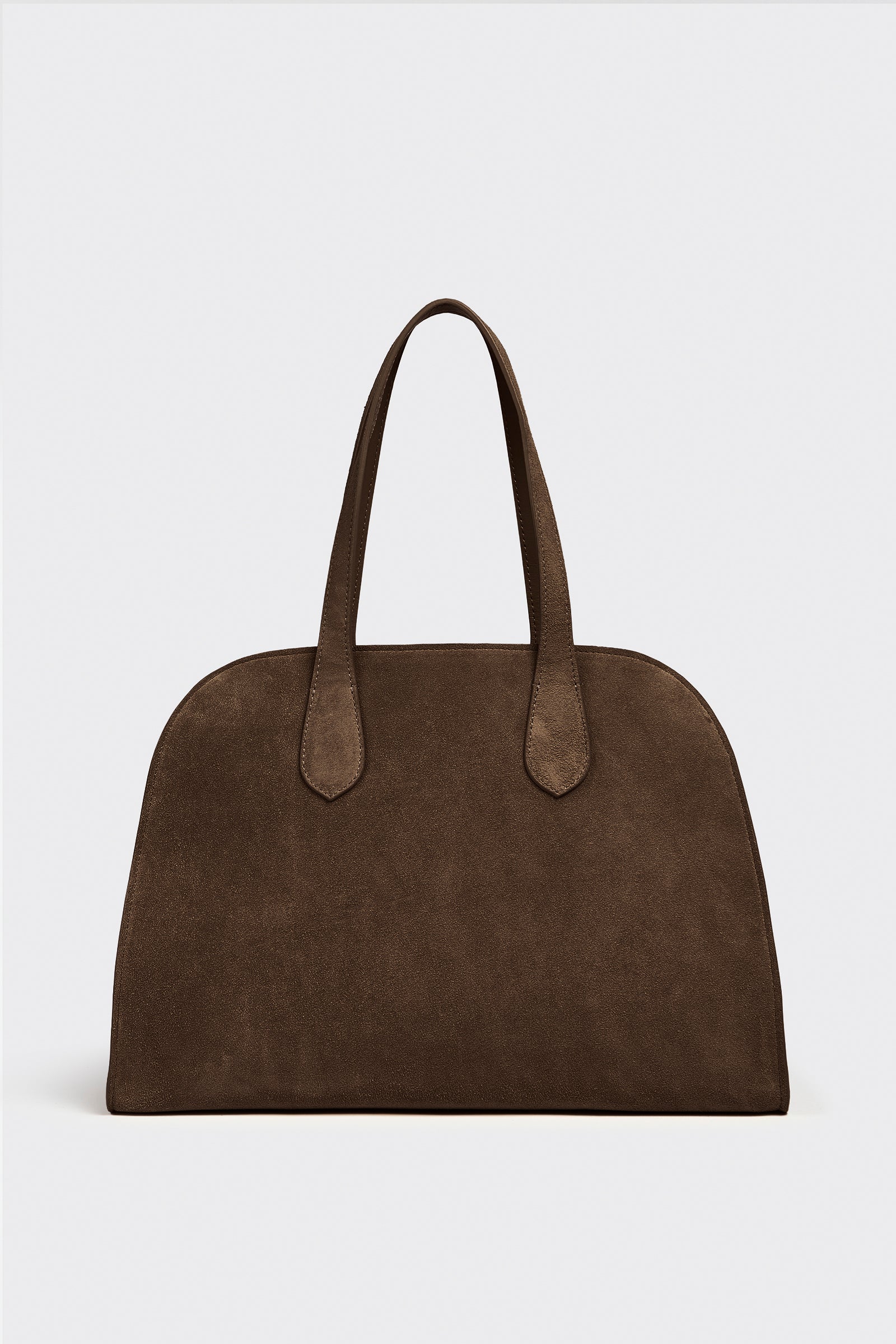 Liviana Conti Madison sac à main cuir suédé marron
