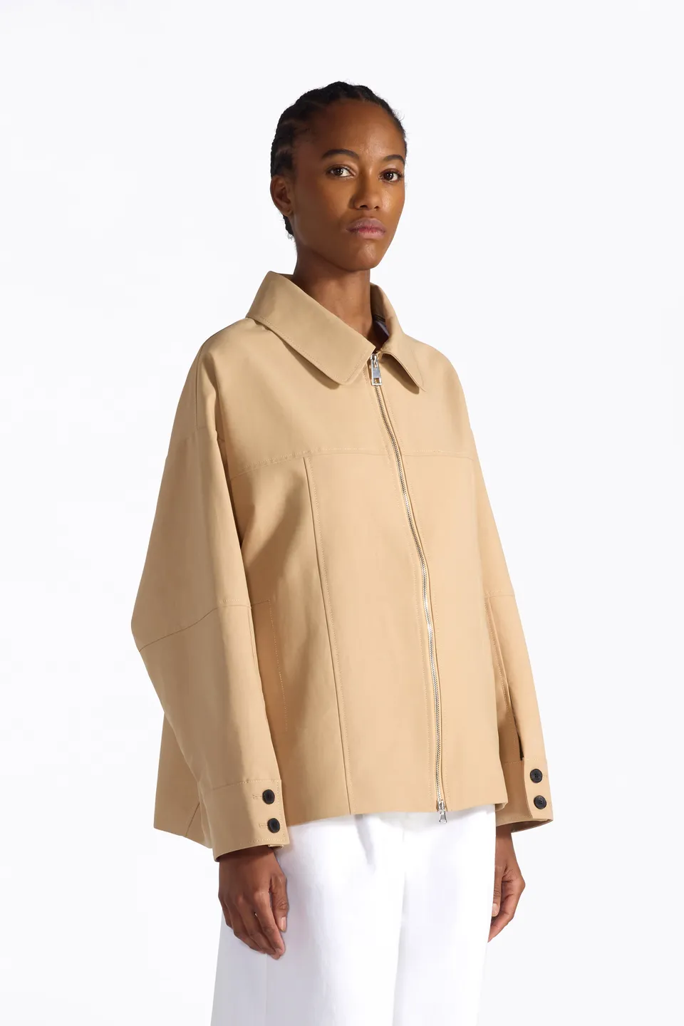 Liviana Conti Maxim veste coton cremino taille 42