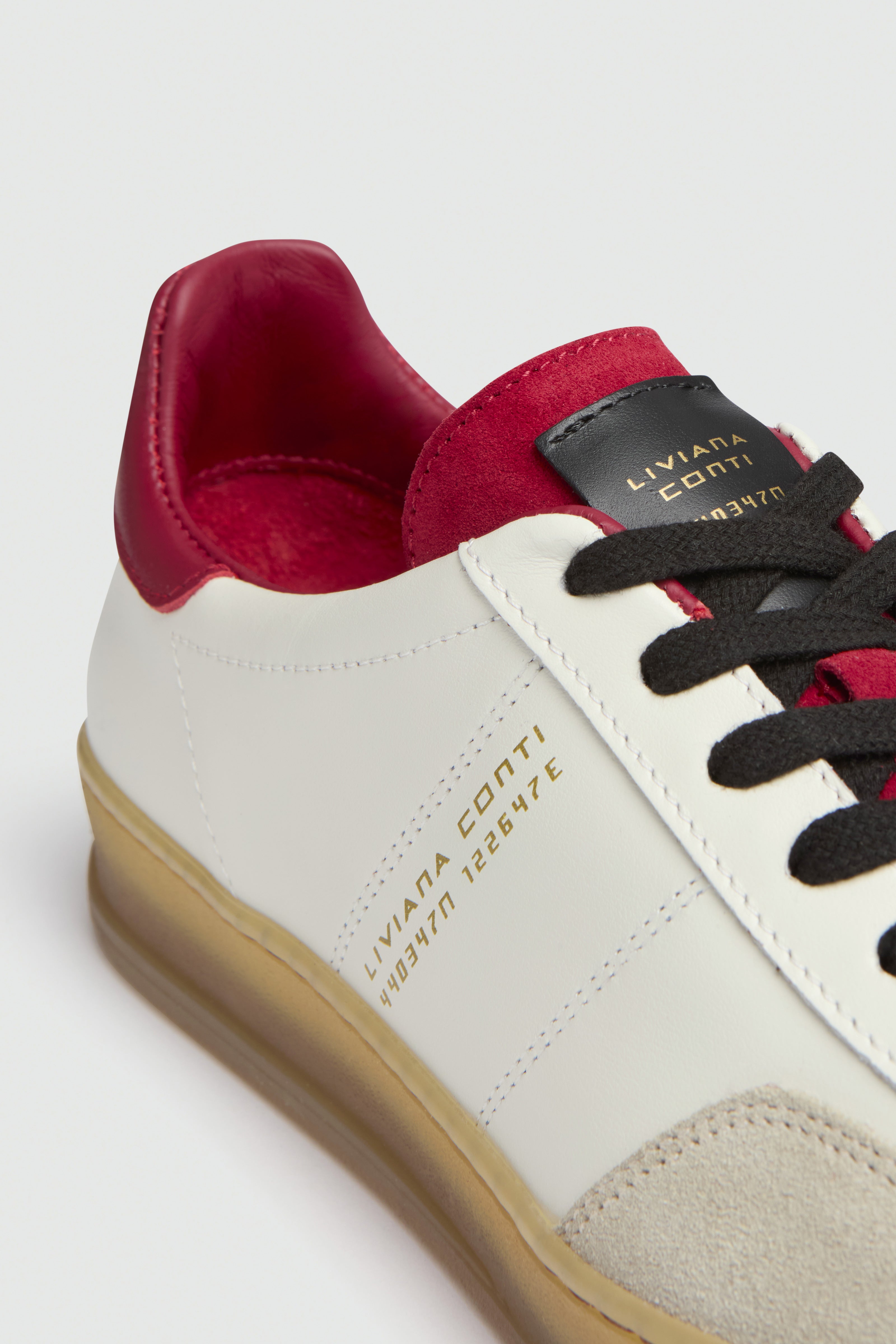 Liviana Conti Delia sneakers cuir pomice