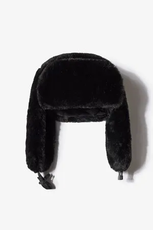 Oh Polly Bo+Tee BT2485 chapka fausse fourrure noir